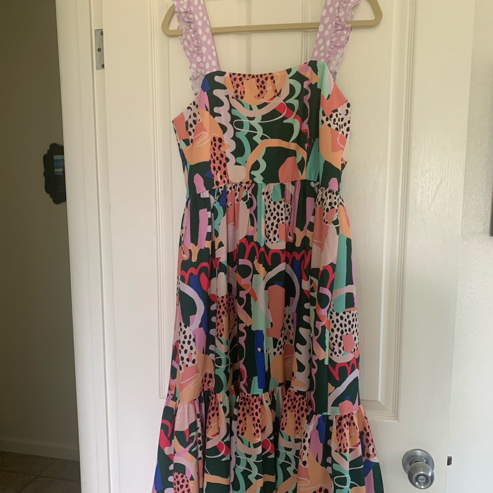 Crosby by Mollie Burch Maxi Dress in Jungle Print